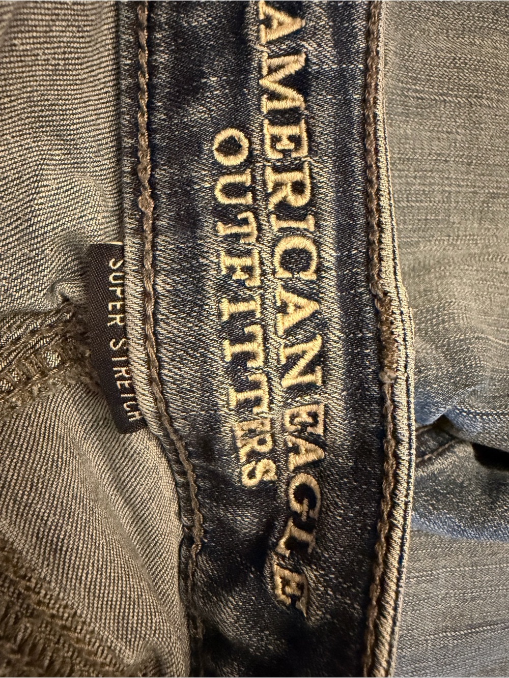American Eagle Outfitters Women’s Boot Cut Jeans - Dark Blue Wash - Picture 3 of 4